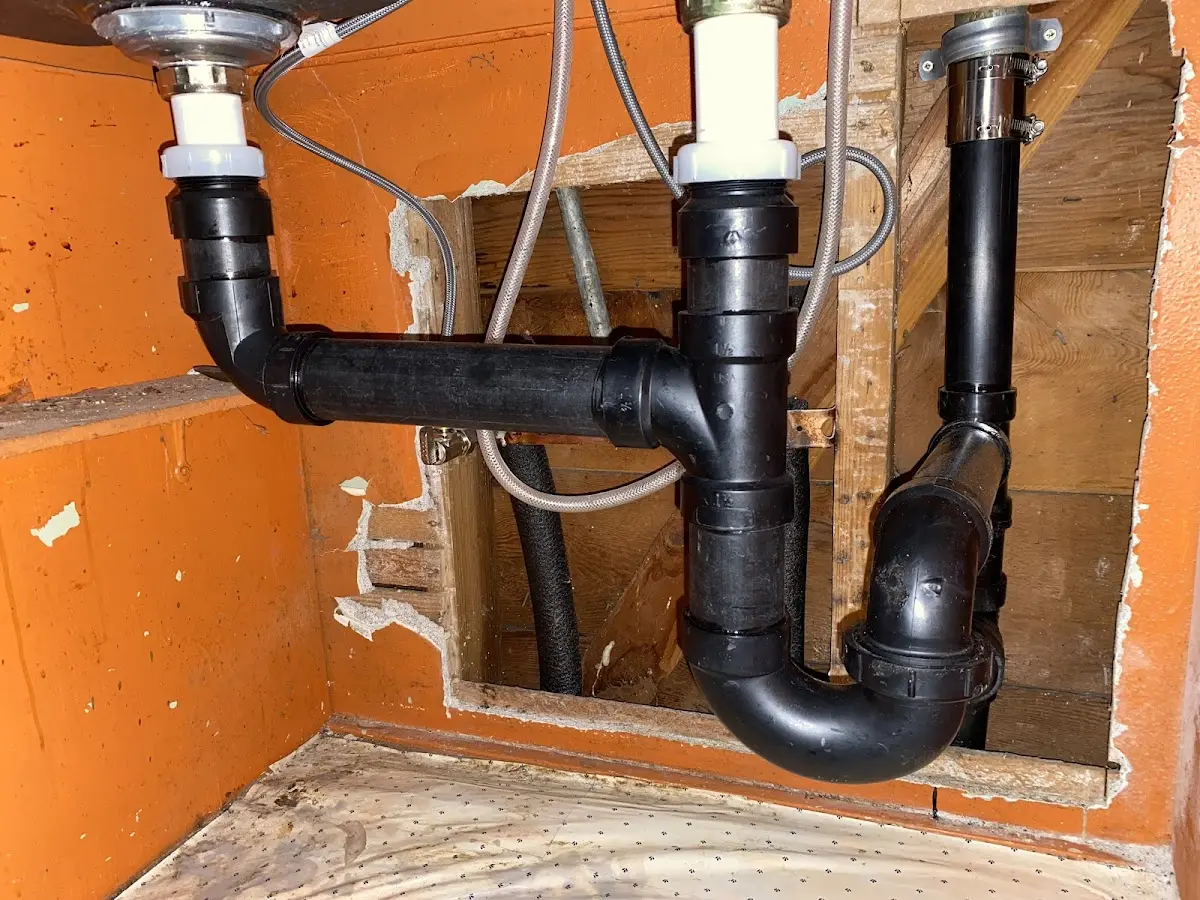 Professional Toilet Repair equipment and tools on the job in Hibbing